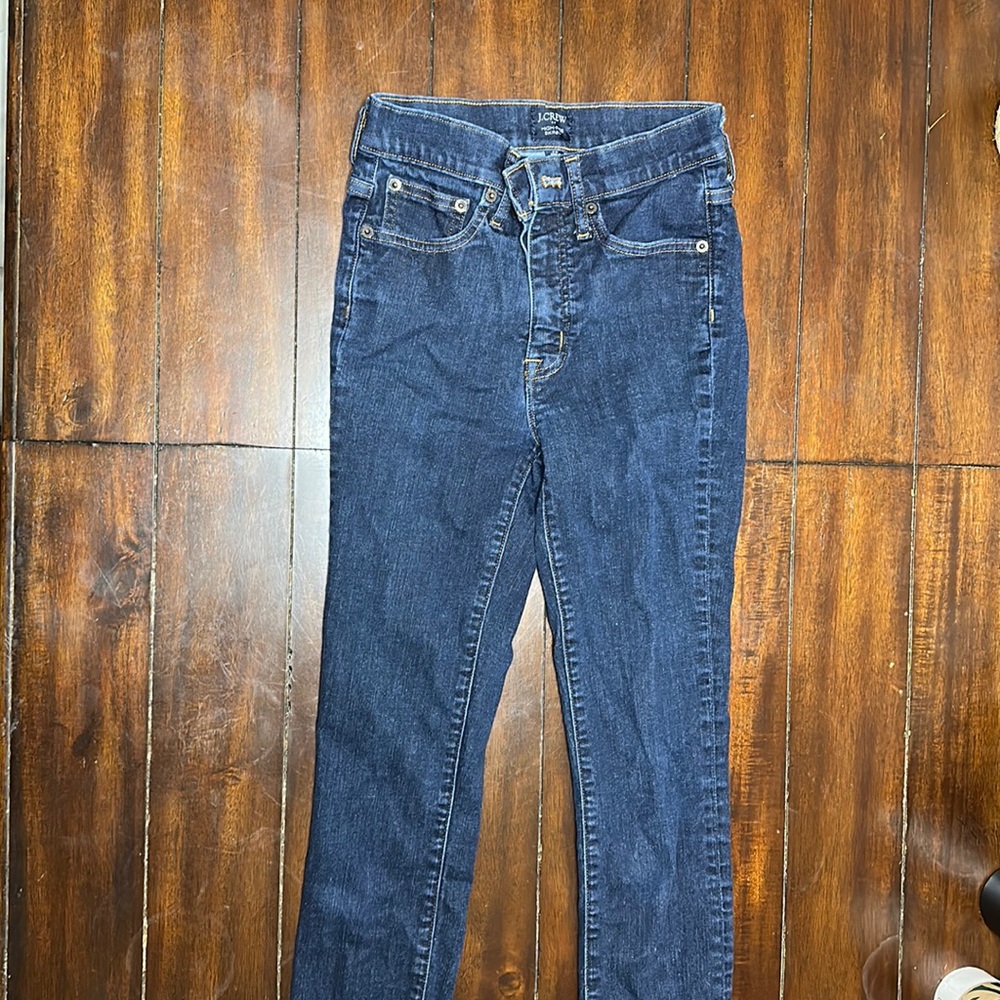 J crew high waist jeans